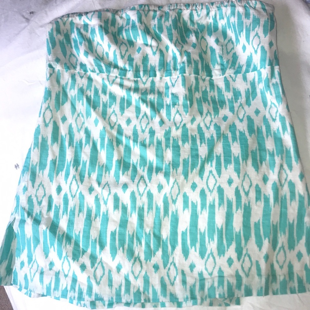 JCrew Strapless Top